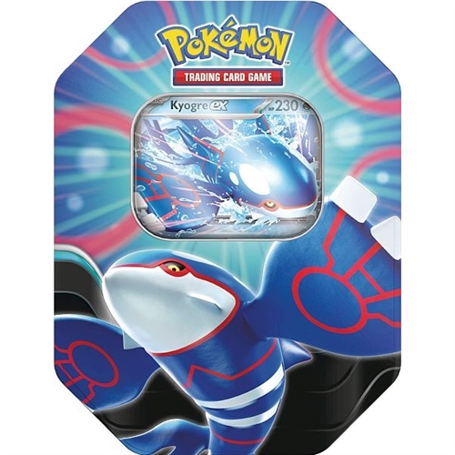 Kyogre EX Tin - Azure Legends Collectors Tin - Pokemon kort